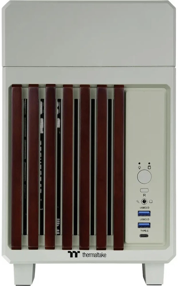 Thermaltake TR100 WS , Tower-case - lightgreen, Wood &amp; Steel