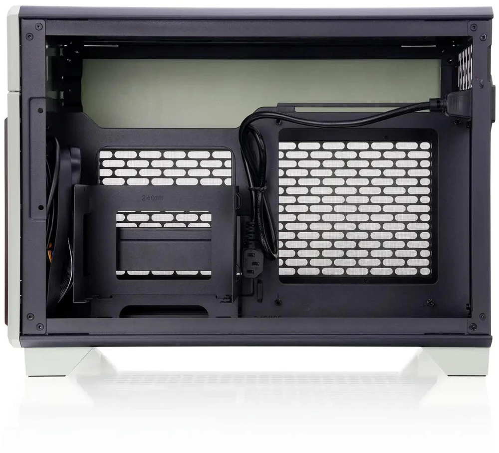 Thermaltake TR100 WS , Tower-case - lightgreen, Wood &amp; Steel