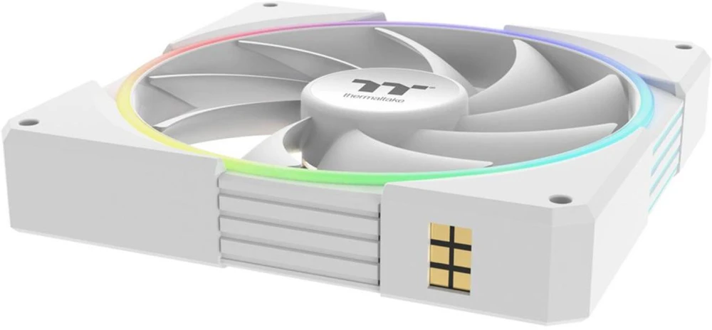 140mm Thermaltake TS140 EX RGB Baltas 3Pack Fan Baltas