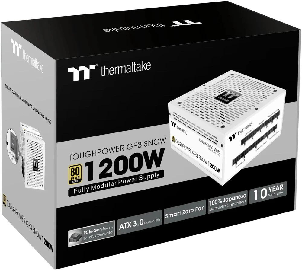 1200 W Thermaltake Toughpower GF3 Snow