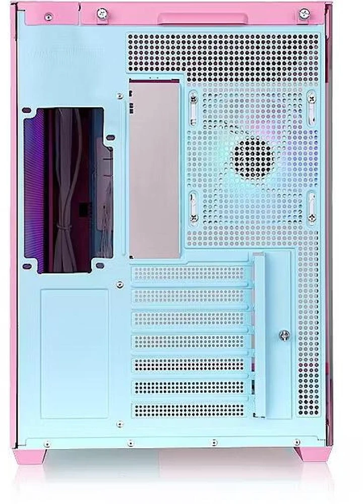 Rožinė Midi Thermaltake View 380 TG ARGB Bubble Rožinė