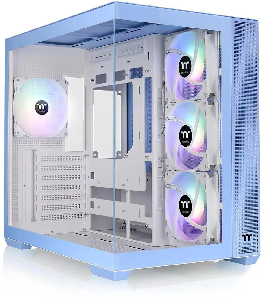 Midi Thermaltake View 380 TG ARGB Hydrangea Mėlyna