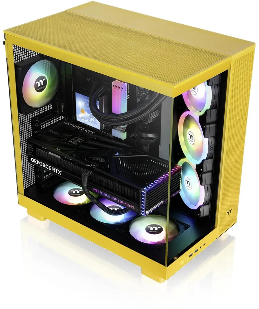 Thermaltake Peržiūrėti 380 XL TG ARGB Bumblebee