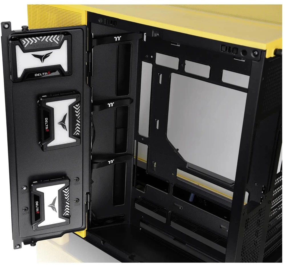 Thermaltake Peržiūrėti 380 XL TG ARGB Bumblebee