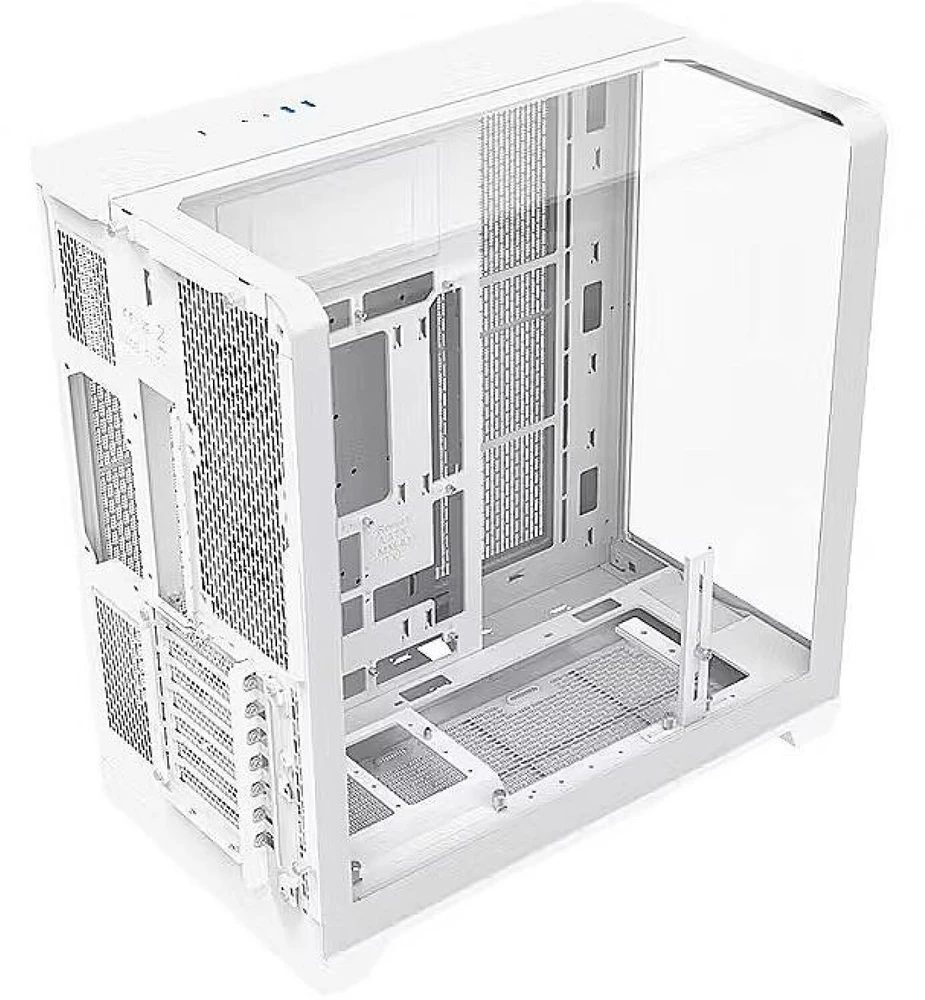 Thermaltake View 390 TG, Tower-case - baltas, Tempered Glass x 2