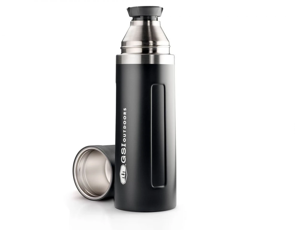 GSI Outdoors Termos turistinis Vacuum Bottle 1 l Juodasis