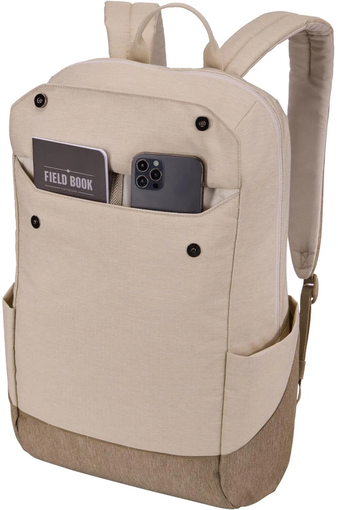 Thule | Lithos | Backpack 20L | Tinka iki 16 " | Nešiojamas kompiuteris backpack | Pelican Gray/Faded Khaki