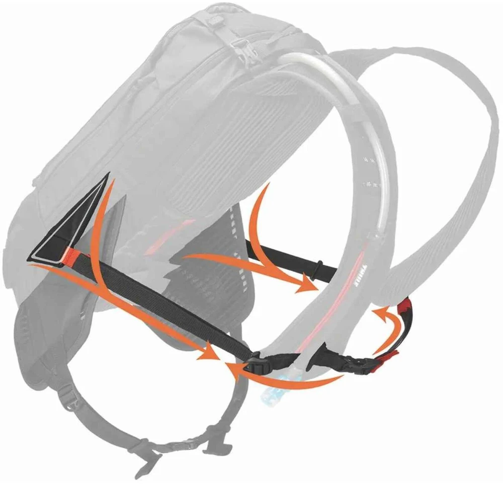 Dviračių hidratacijos kuprinė Thule Rail 8 l, su 2,5 l rezervuaru