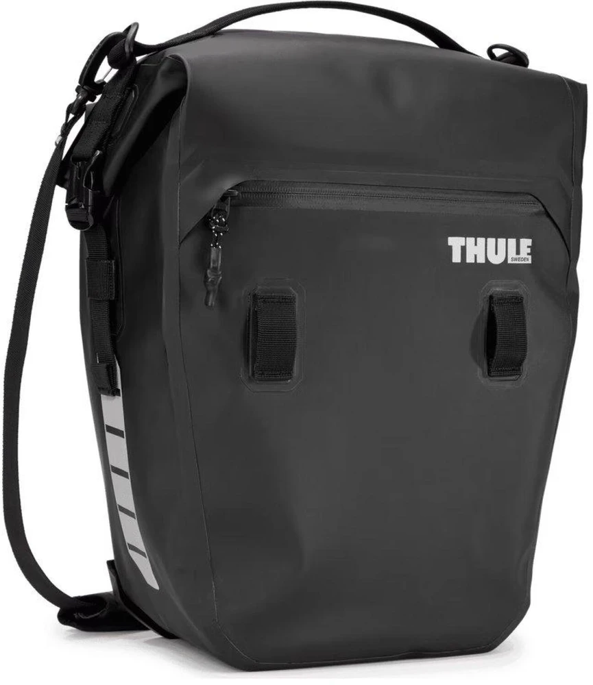 Dviračio bagažinės krepšys Thule Shield Commuter 22 L, juodas