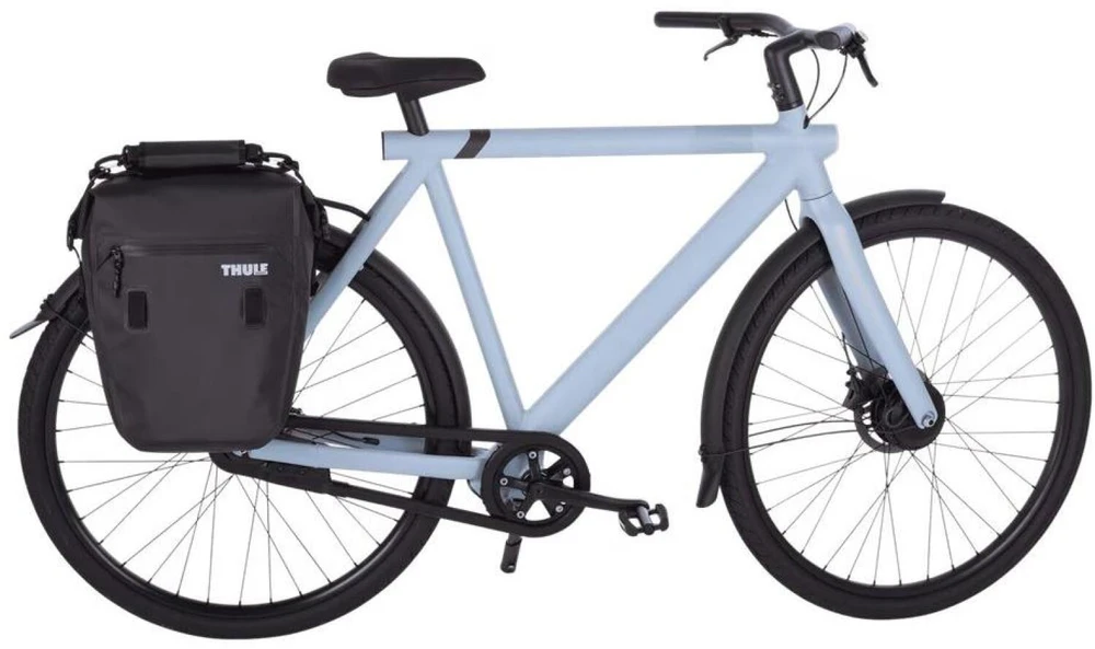 Dviračio bagažinės krepšys Thule Shield Commuter 22 L, juodas