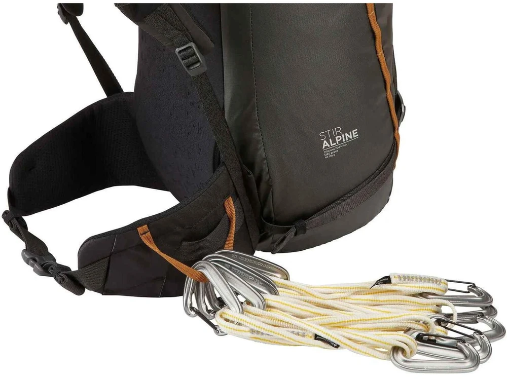 Thule Tulė | Maišykite Alpine, 40L | Pėsčiųjų kuprinės | Obsidianas | Pečių dirželis