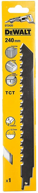 Pjūkleliai tiesiniam pjūklui DeWalt DT2420