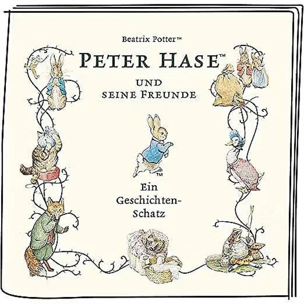 Radio Tonies Tonies Peter Rabbit and his friends - a treasure of stories, toy figure (radio play)
