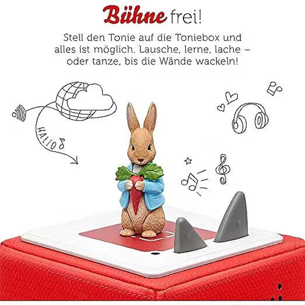 Radio Tonies Tonies Peter Rabbit and his friends - a treasure of stories, toy figure (radio play)