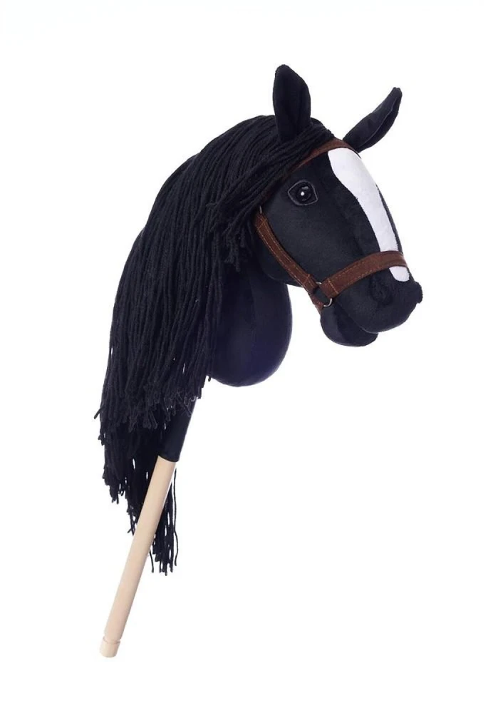 Tootiny Koń na kiju Hobby Horse HOPPIHORSE A3 juoda