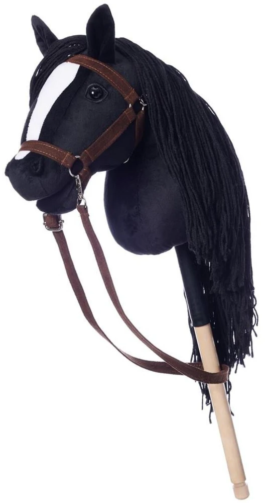 Tootiny Koń na kiju Hobby Horse HOPPIHORSE A3 juoda