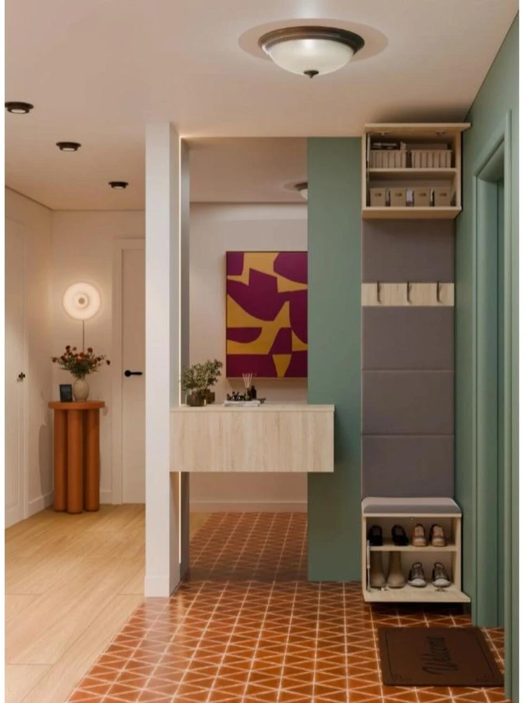 Top E Shop Goodhome Spintos kabykla HAGA 1W Sonoma ąžuolas