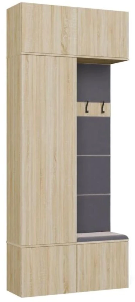Top E Shop Topeshop Spinta + Kabykla HAGA II/1Sz1W Sonoma Oak