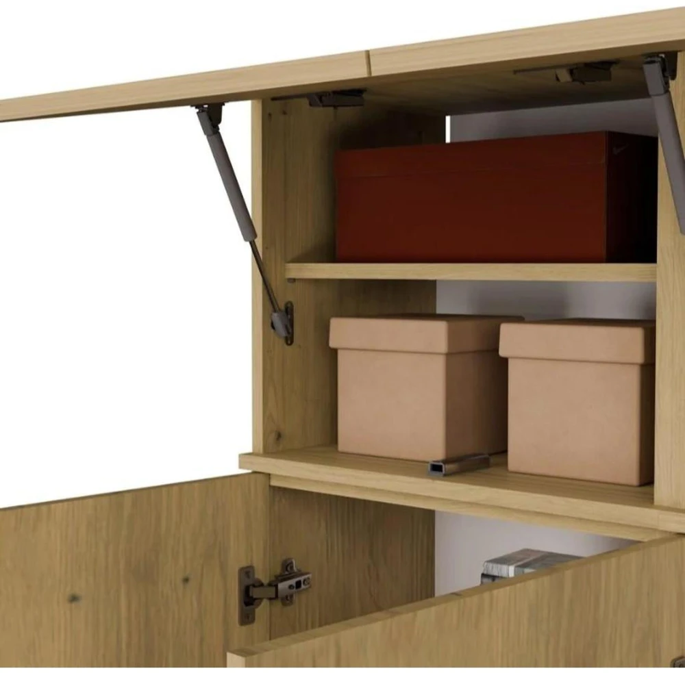 Top E Shop Goodhome HAGA III/1Sz2W Ąžuolas Artisan + 2x Kabykla