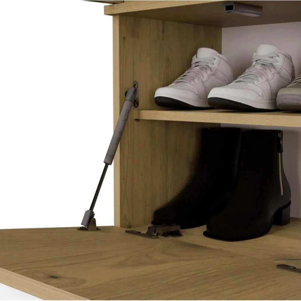 Top E Shop Goodhome HAGA III/1Sz2W Ąžuolas Artisan + 2x Kabykla