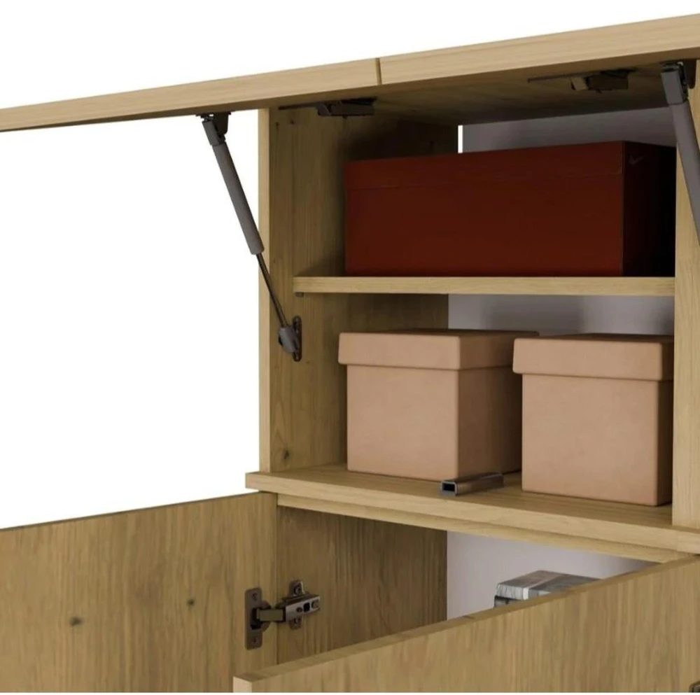 Top E Shop HAGA IV 2SZ2W Wardrobe – Artisan Oak