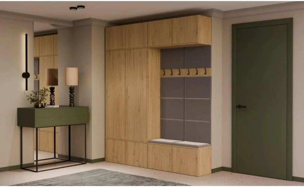 Top E Shop HAGA IV 2SZ2W Wardrobe – Artisan Oak