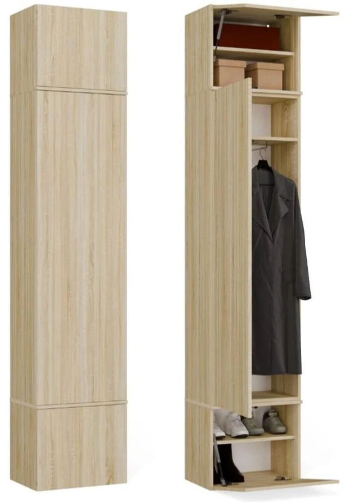 Top E Shop HAGA 1SZ drabužių spinta – Sonamos ąžuolas
