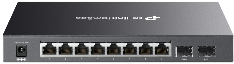 Šakotuvas TP-LINK | Komutatorius | TL-SG2210P | Tvarkomas per interneto sąsają | Stalinis | SFP jungčių skaičius 2 | Power over Ethernet (PoE) jungčių skaičius 8 | Maitinimo šaltinio tipas Išorinis