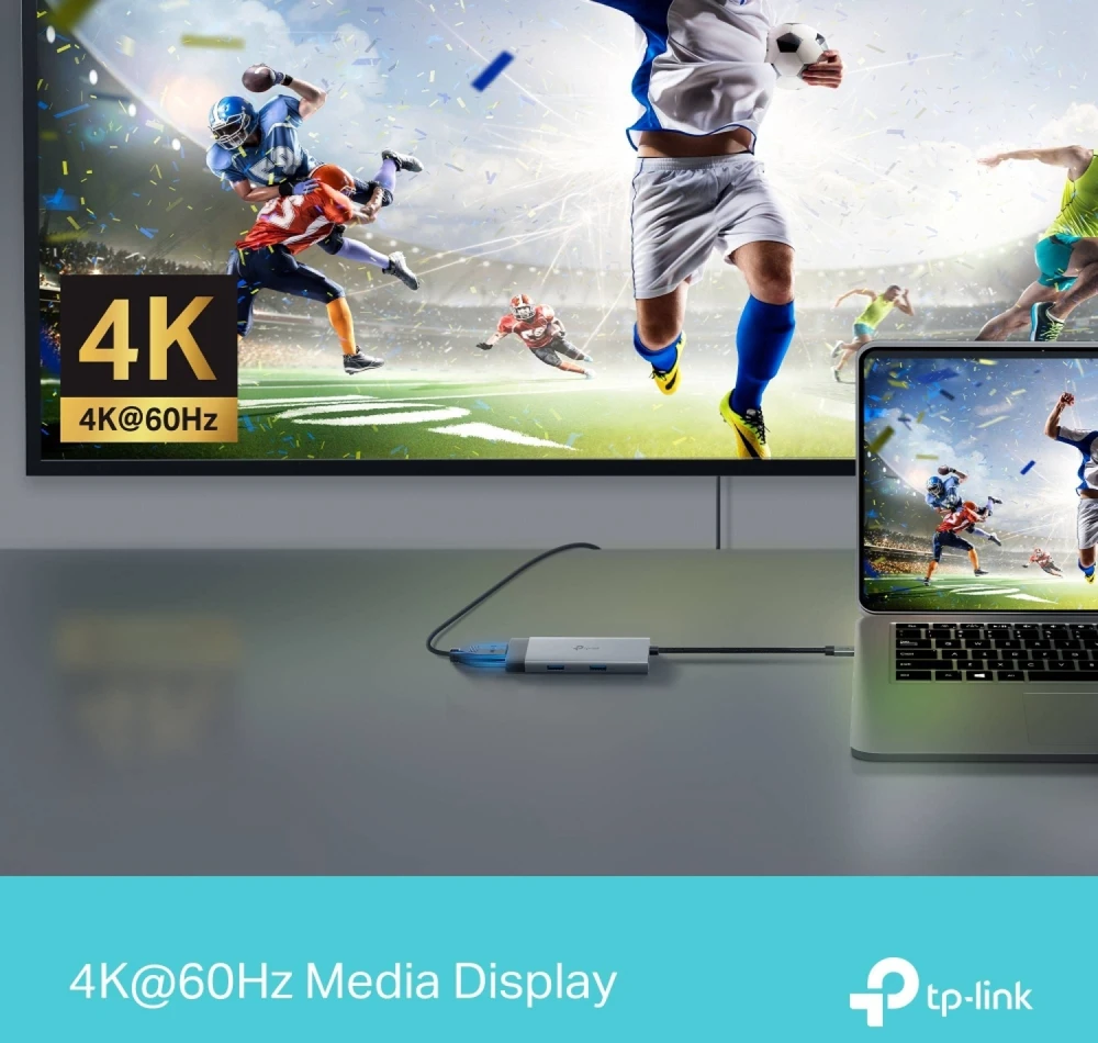TP-Link UH5020C sąsajos šakotuvas USB Type-C 5000 Mbit/s Pilkas