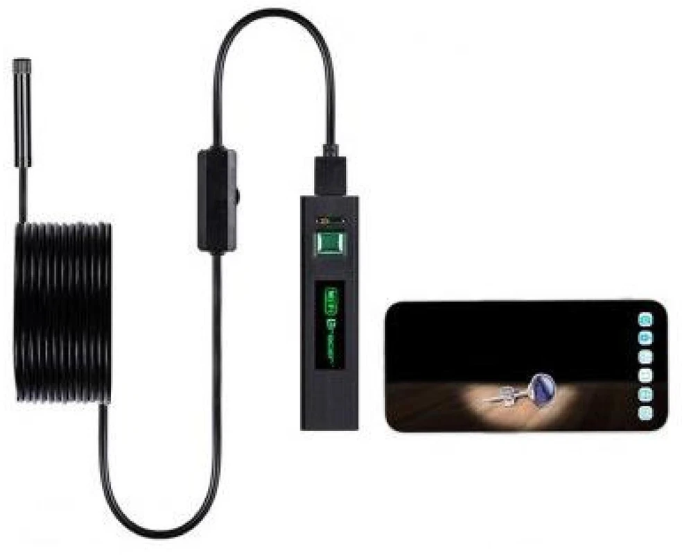 Endoskopinė kamera Tracer HardWire 5M 8MM, Juodos spalvos