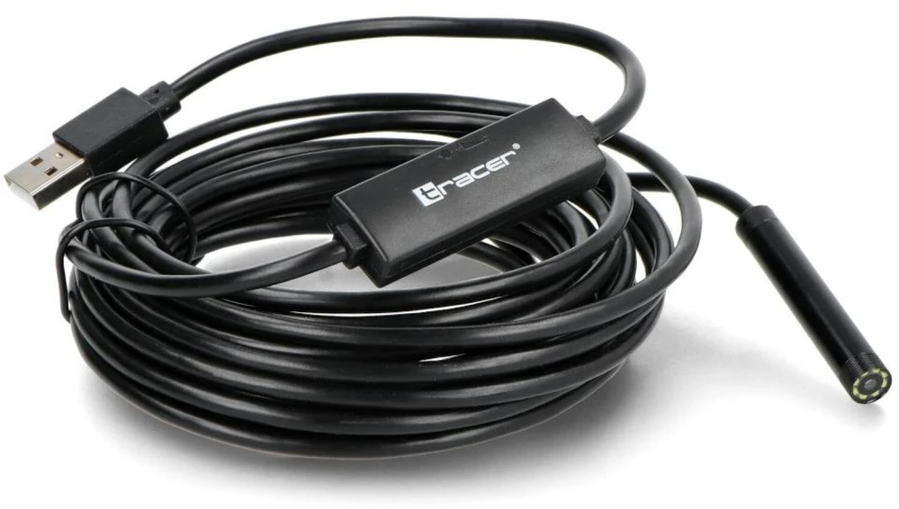 Endoskopinė kamera Tracer HardWire 5M 8MM, Juodos spalvos