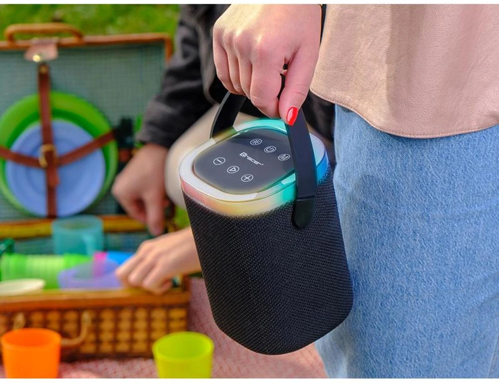„Tracer Stripe XL TWS Bluetooth RGB“ ausinės