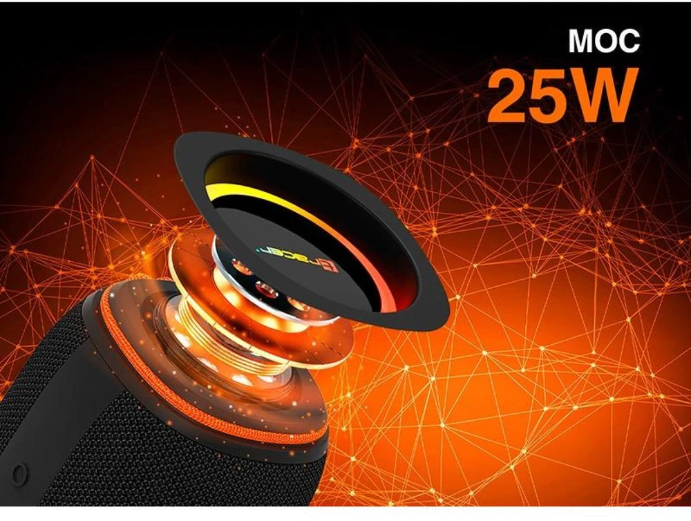 Tracer XtremeBeat Ultra nešiojama kolonėlė, Juodos spalvos