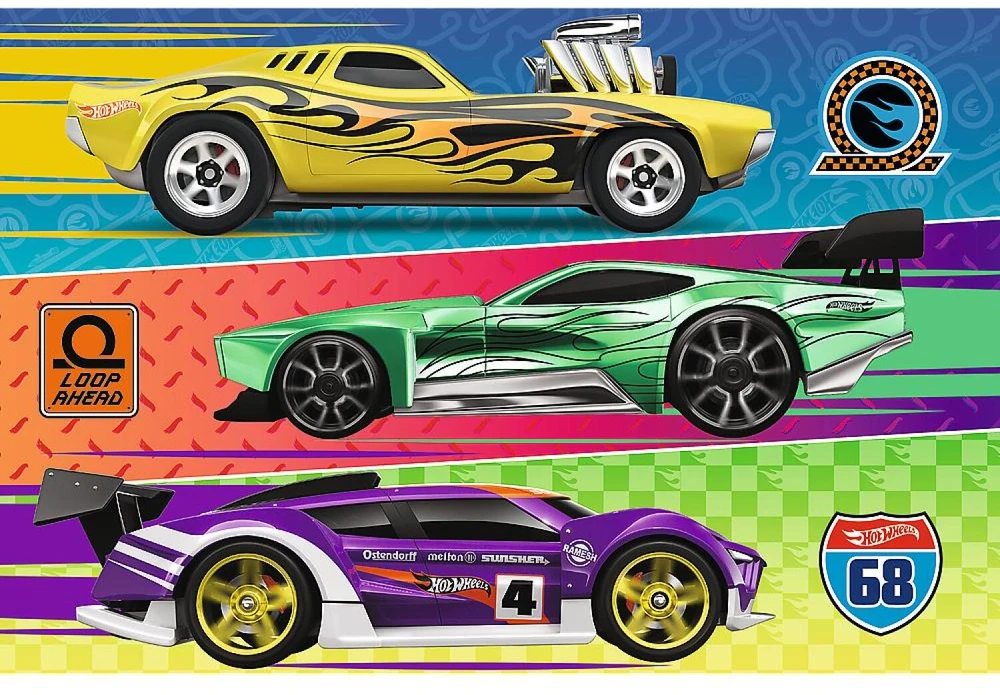 Trefl Dėlionė 60 vnt. - Hot Wheels