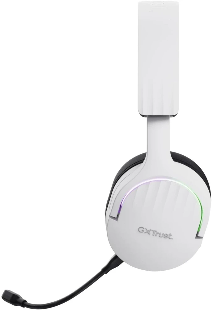 Trust GXT 491W FAYZO Ausinės su laidu & Belaidės su lankeliu ant galvos Gaming USB Type-C Bluetooth Juodas, Baltas