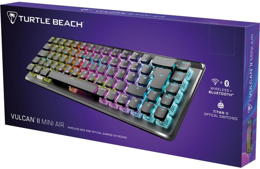 Turtle Beach Vulcan II Mini Air Gaming-Klaviatūra. Juodas