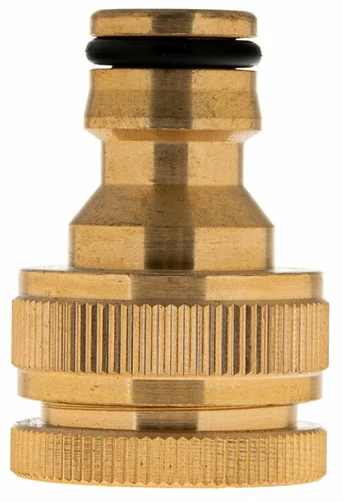 Tvardy Jungtis čiaupui 3/4'' su redukcija 1/2'' BRASS-LINE (10/80)