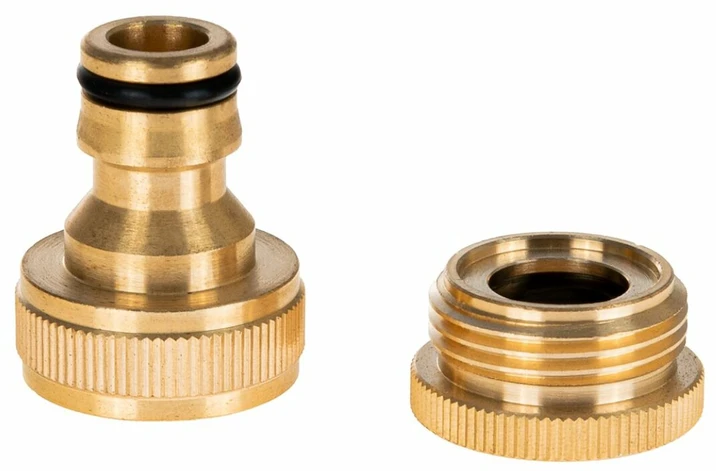 Tvardy Jungtis čiaupui 3/4'' su redukcija 1/2'' BRASS-LINE (10/80)