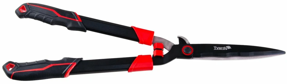 Tvardy Gyvatvorės žirklės su banguotu ašmeniu 670mm PTFE (12)
