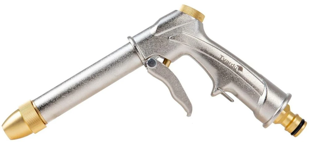 „Tvardy“ reguliuojamas sodo pistoletas, ilgas, BRASS-LINE (20)