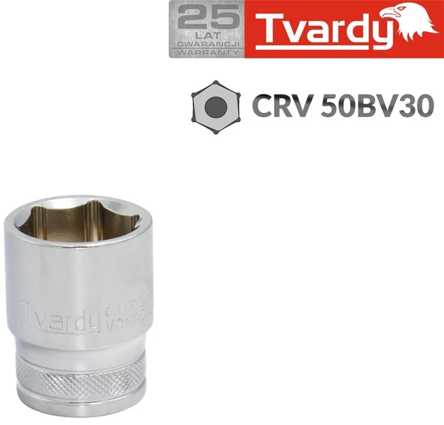 Geko NASADKA SZEŚCIOKĄTNA 1/2'' 23 MM TVARDY (10/100) T00142-23 GEKO