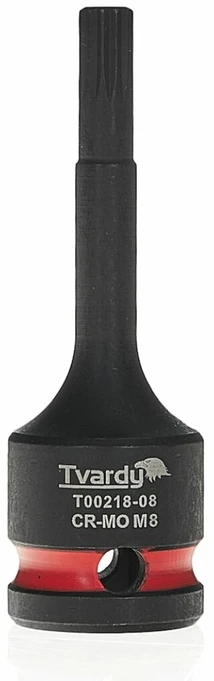 Tvardy Smūginė galvutė SPLINE 1/2'' M8 CR-MO (10/100)