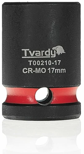 Tvardy Smūginė galvutė 1/2'' 6-kampė 17mm CR-MO (10/200)