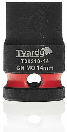 Tvardy Smūginė galvutė 1/2'' 6-kampė 14mm CR-MO (10/200)