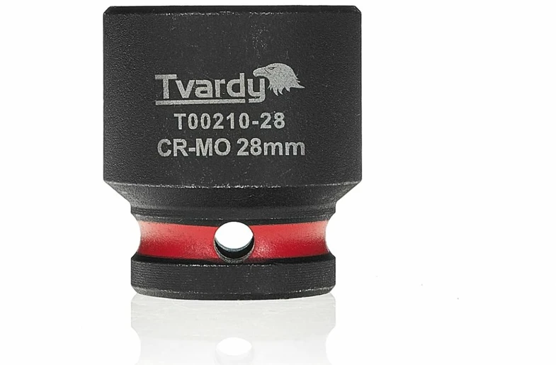 Tvardy Smūginė galvutė 1/2'' 6-kampė 28mm CR-MO (10/60)