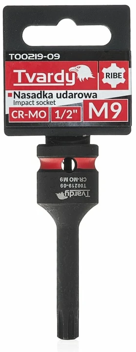 Tvardy Smūginė galvutė RIBE 1/2'' M9 CR-MO (10/100)