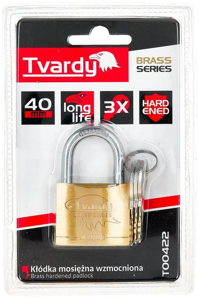 Tvardy Vario spyna sustiprinta 40 mm BRASS-SERIES (96)
