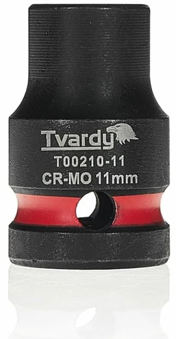 Tvardy Smūginis antgalis 1/2'' 6-kampis 11mm CR-MO (10/200)