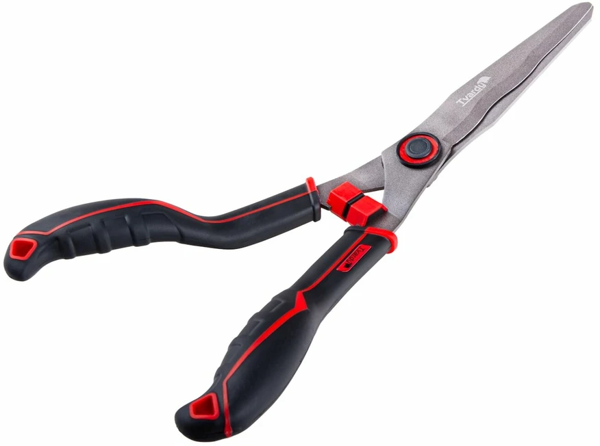 Tvardy Gyvatvorės žirklės su banguotu ašmenimis 475mm PTFE (12)