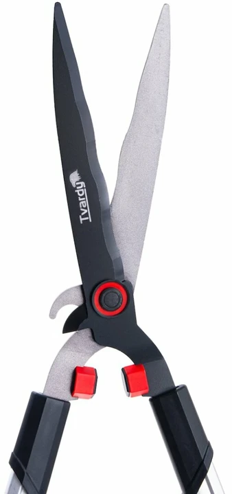 Tvardy Teleskopinės gyvatvorės žirklės su banguotu ašmeniu 735-865mm PTFE (6/12)